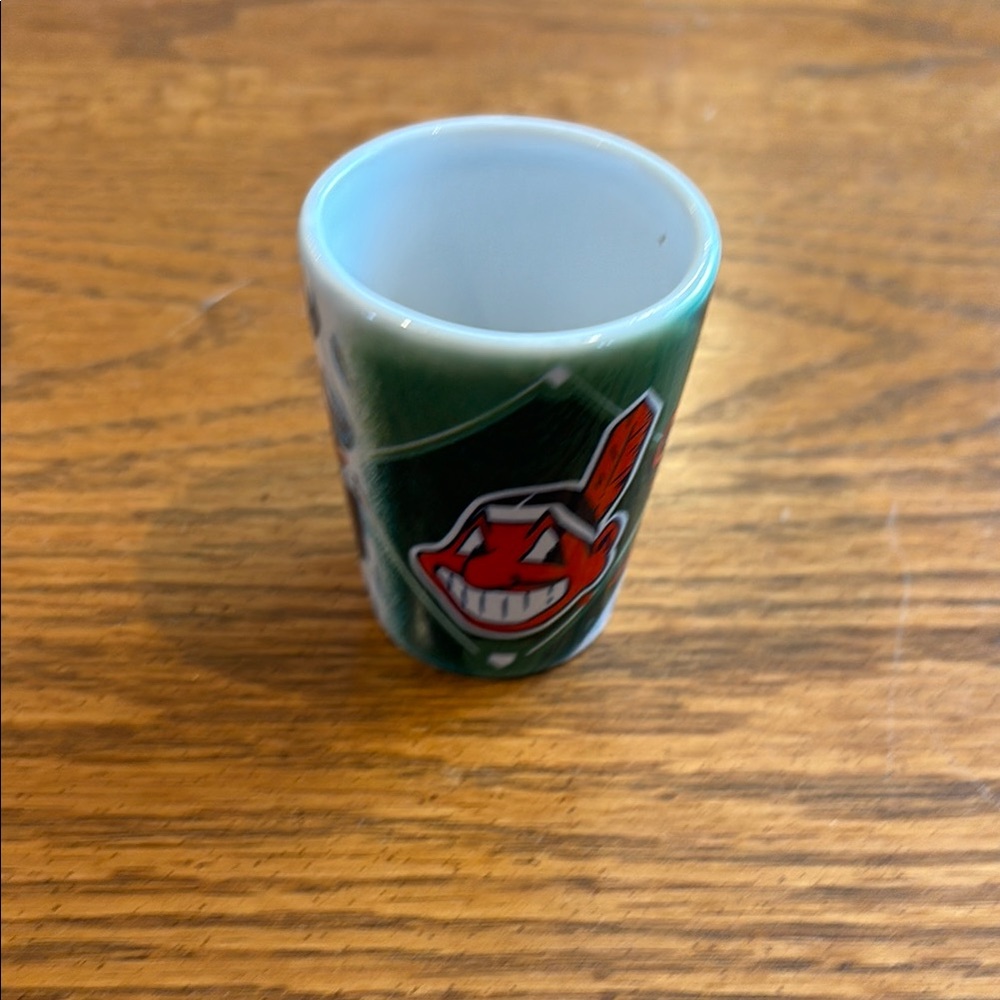 Closet clean out sale / Cleveland Indians Ceramic Shot Glass